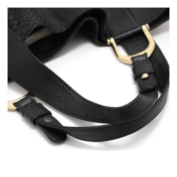 Gucci Tote Bag Black Python X Leather - Picture 4 of 5